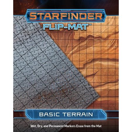 STARFINDER FLIP-MAT BASIC TERRAIN (60) New - Tistaminis