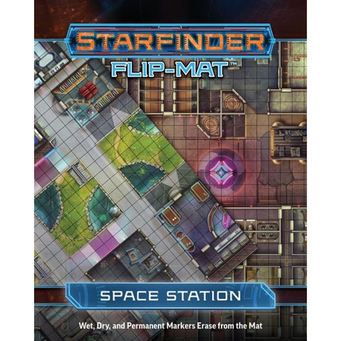 STARFINDER FLIP-MAT SPACE STATION New - Tistaminis