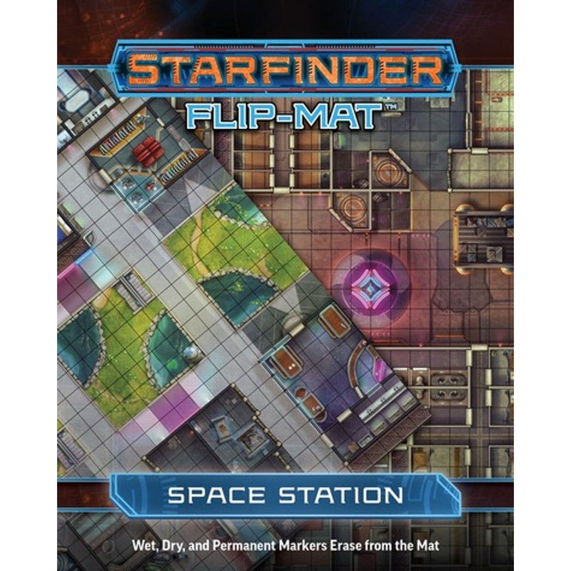 STARFINDER FLIP-MAT SPACE STATION New - Tistaminis