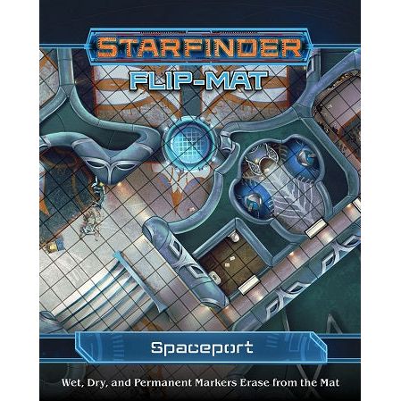 STARFINDER FLIP-MAT SPACEPORT New - Tistaminis