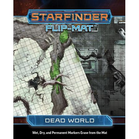 STARFINDER FLIP-MAT DEAD WORLD New - Tistaminis
