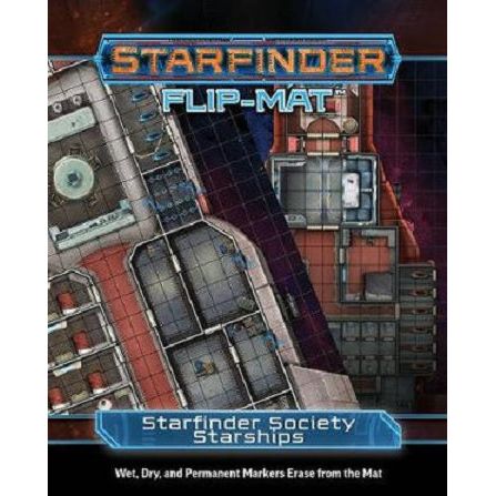 STARFINDER FLIP-MAT STARFINDER SOCIETY STARSHIPS New - Tistaminis