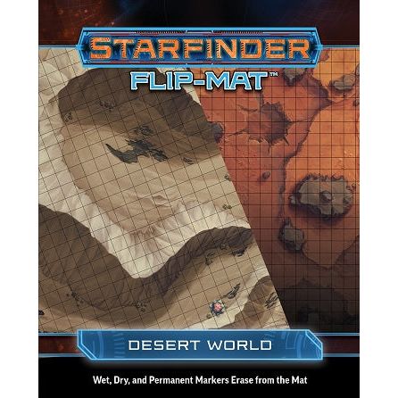 STARFINDER FLIP-MAT DESERT WORLD New - Tistaminis