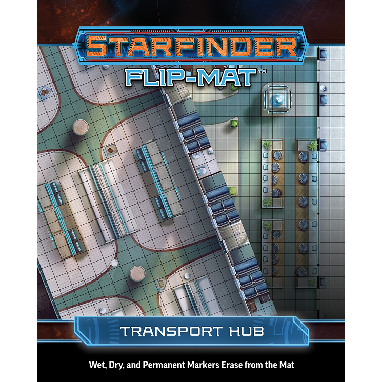 STARFINDER FLIP-MAT TRANSPORT HUB New - Tistaminis