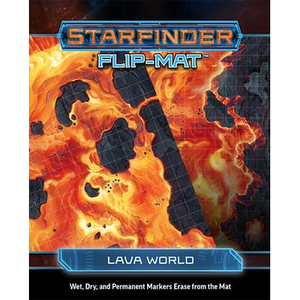 STARFINDER FLIP-MAT LAVA WORLD New - Tistaminis