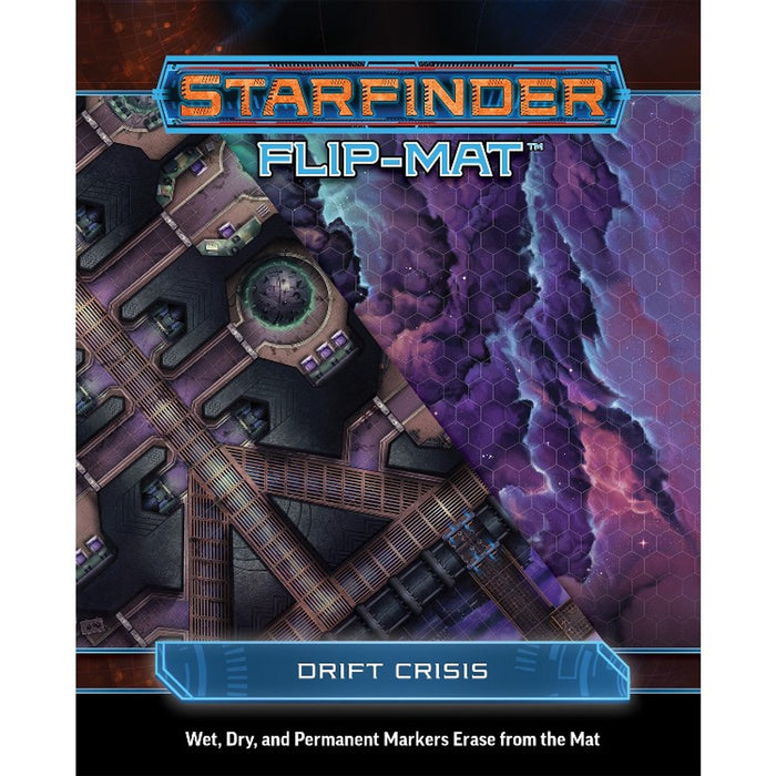 STARFINDER FLIP-MAT DRIFT CRISIS New - Tistaminis