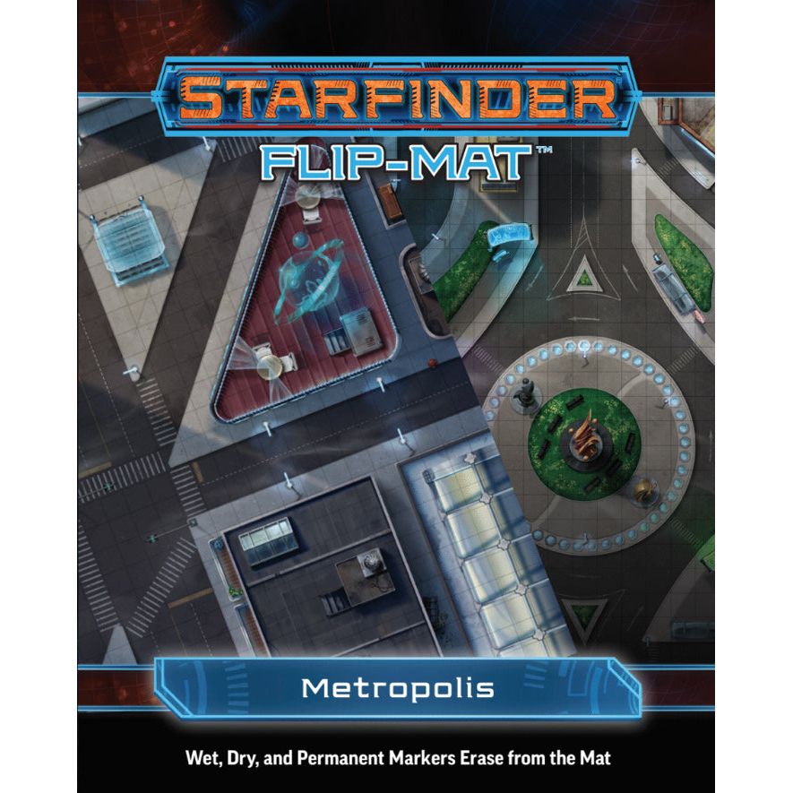 STARFINDER FLIP-MAT METROPOLIS New - Tistaminis