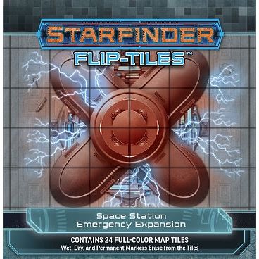 STARFINDER FLIP-TILES: SPACE STATION EMERGENCY EXP New - Tistaminis