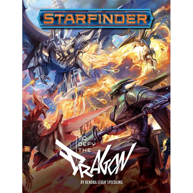 STARFINDER ADVENTURE TO DEFY THE DRAGON SC New - Tistaminis