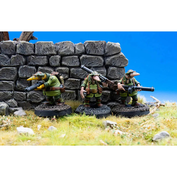 Wargames Atlantic Quar Crusader LMG Gunners New - Tistaminis