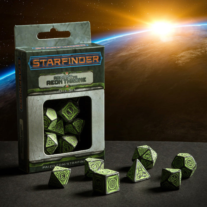 STARFINDER DICE SET: AGAINST THE AEON THRONE (12) New - Tistaminis