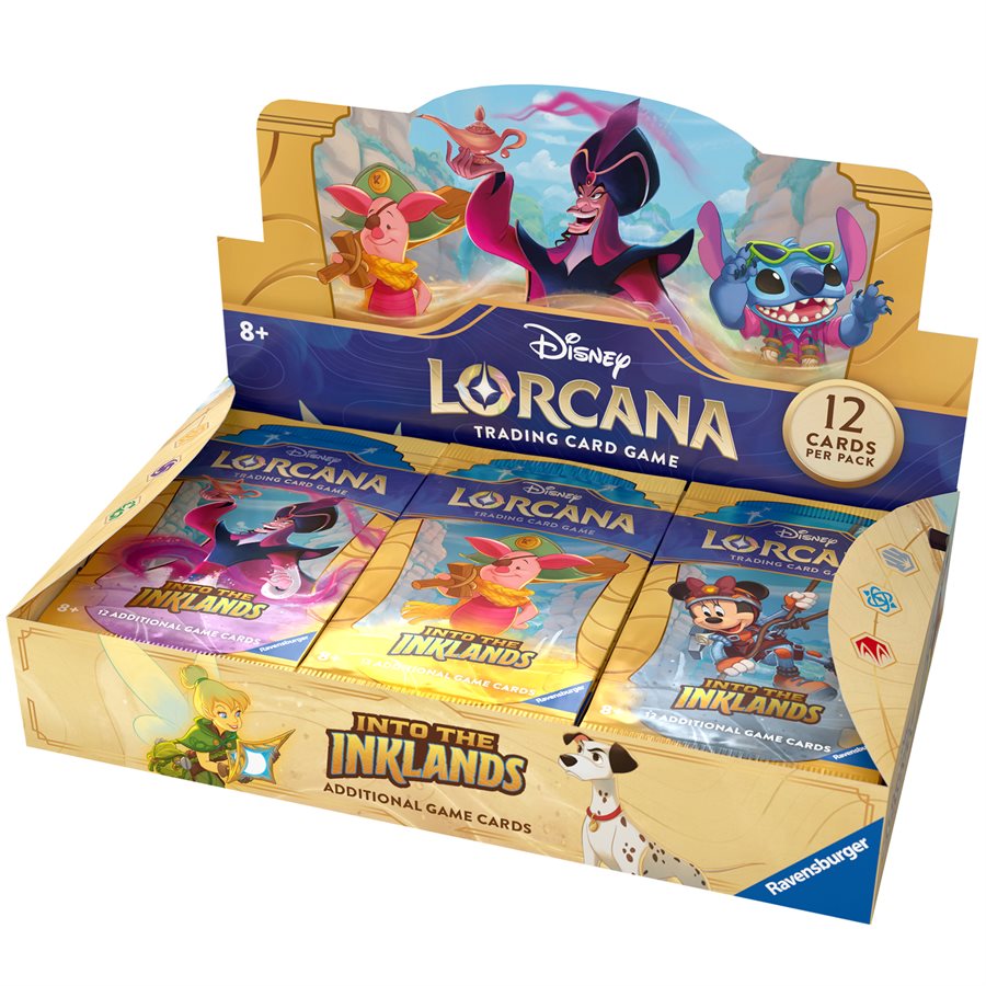Disney Lorcana: Into the Inklands: Booster Box Feb-23 Pre-Order - Tistaminis