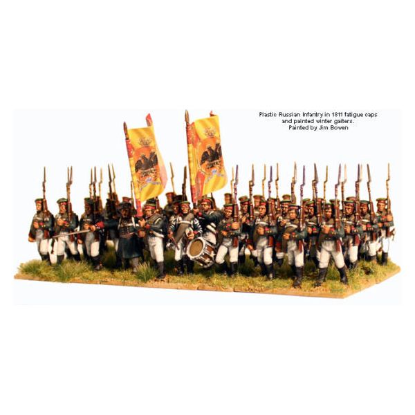 Perry Miniatures Russian Napoleonic Infantry 1809-1814 New