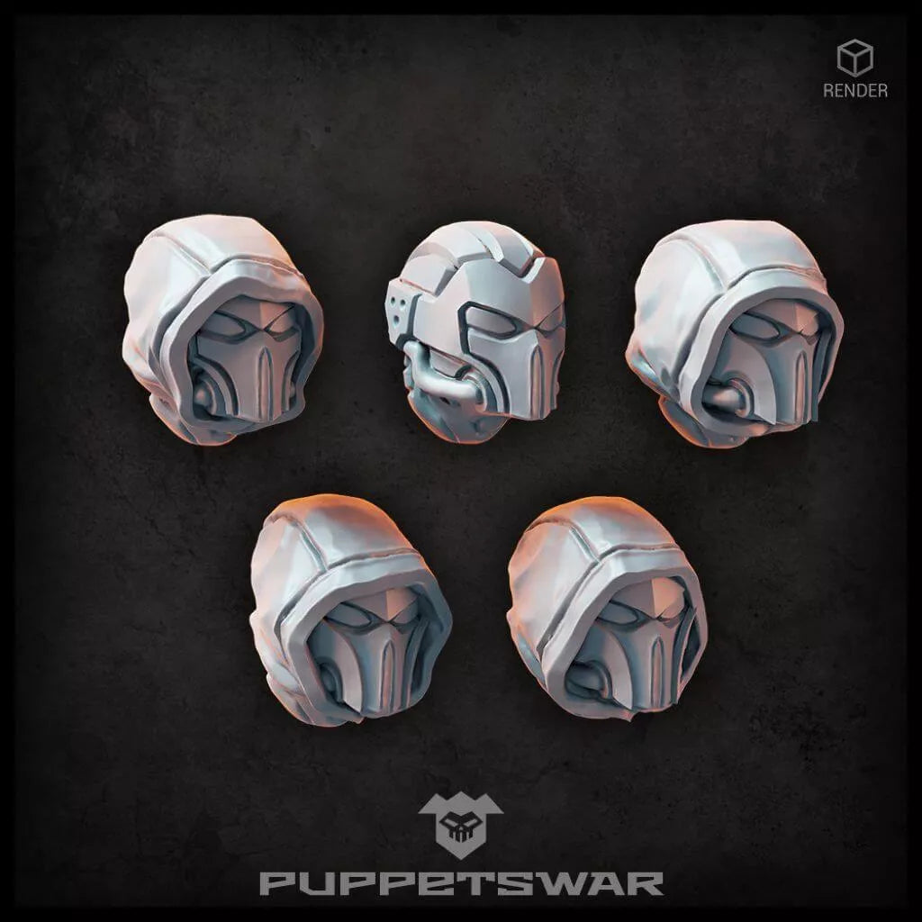 Puppets War Ninja Veteran Heads New - Tistaminis