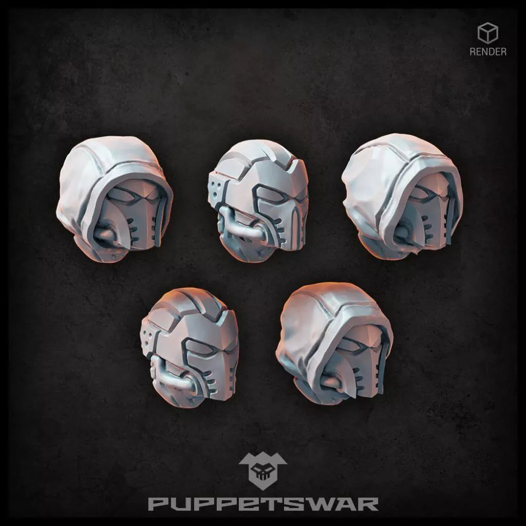 Puppets War Ninja Adept Heads New - Tistaminis