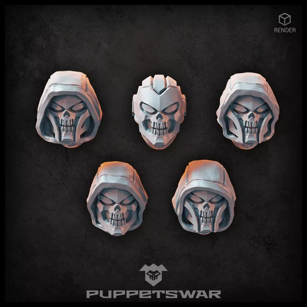Puppets War Ninja Reaper Heads New - Tistaminis