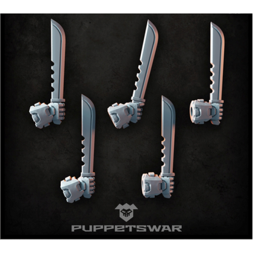 Puppets War Machetes [right] New - Tistaminis