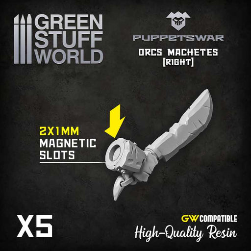 Puppets War Orcs Machetes [right] New - Tistaminis