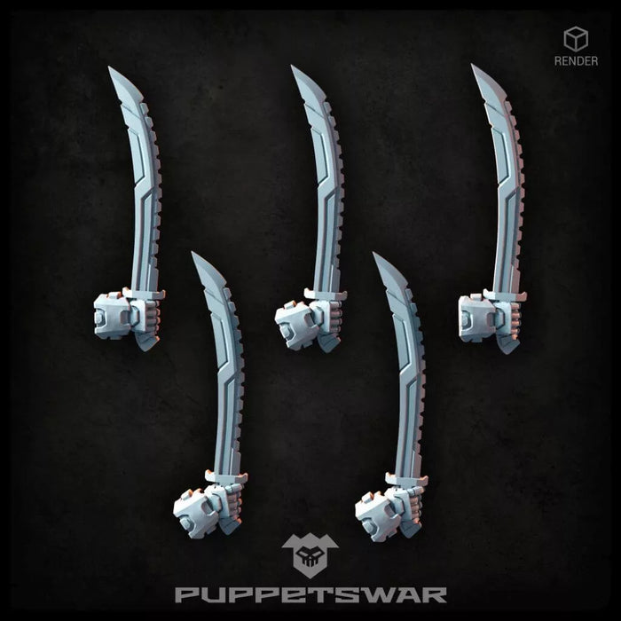 Puppets War Saw Scimitars [right] New - Tistaminis