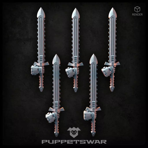 Puppets War Jig Longswords [right] New - Tistaminis