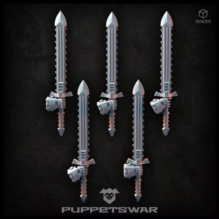 Puppets War Jig Longswords [right] New - Tistaminis