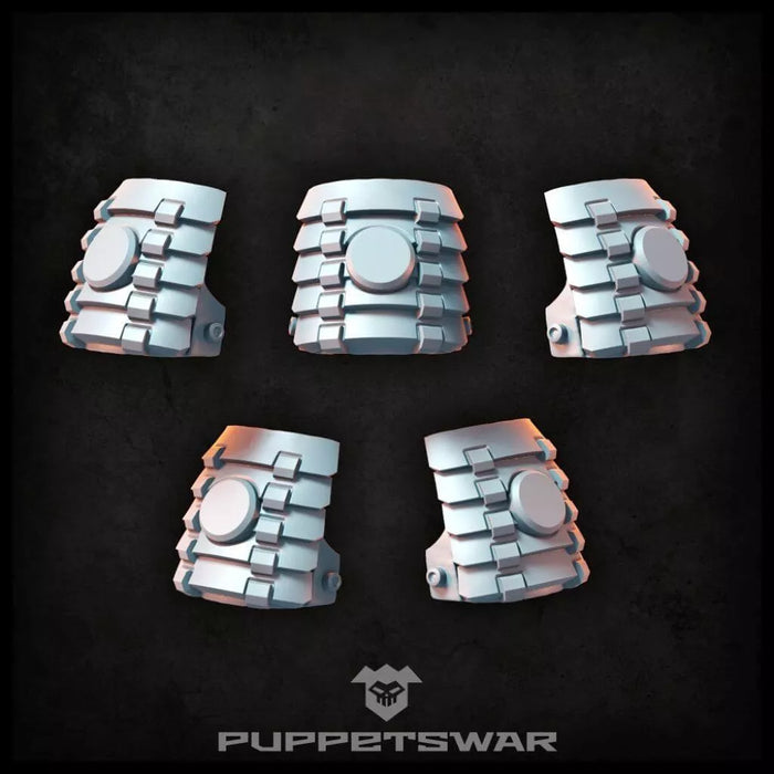 Puppets War Bushi Shoulder Pads V2 New - Tistaminis