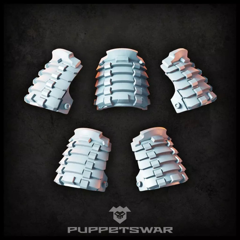 Puppets War Bushi Shoulder Pads V3 New - Tistaminis