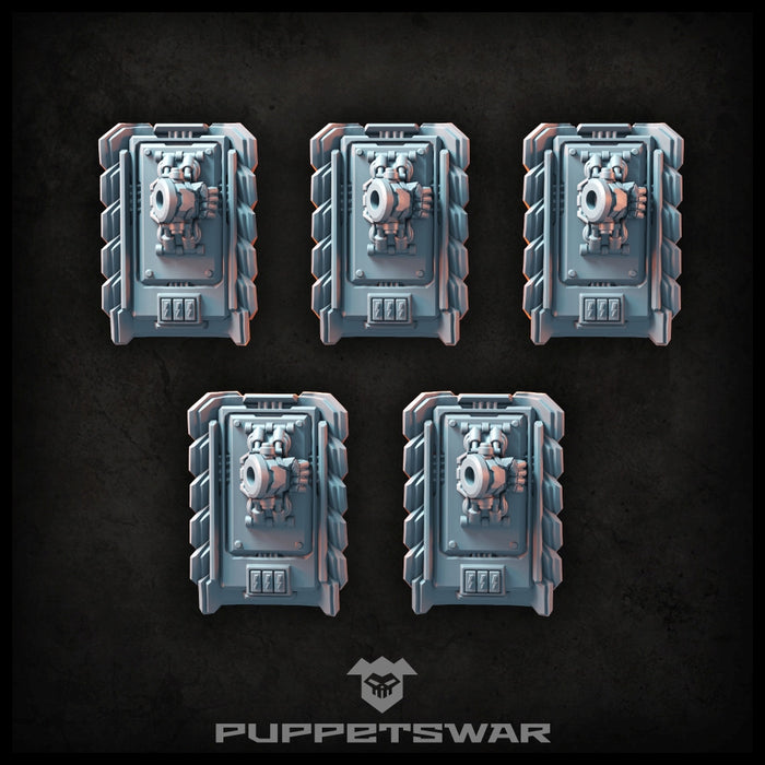 Puppets War Bushi Shields [left] New - Tistaminis