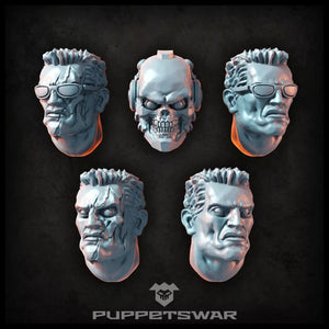 Puppets War Cyborg Heads v2 New - Tistaminis
