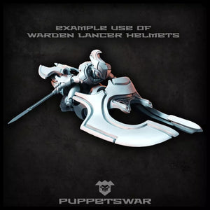 Puppets War Warden Lancer Helmets New - Tistaminis