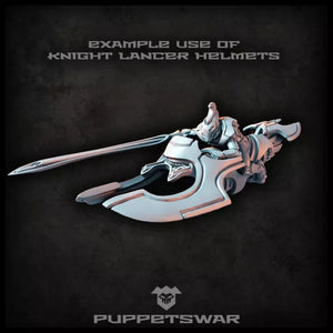 Puppets War Knight Lancer Helmets New - Tistaminis