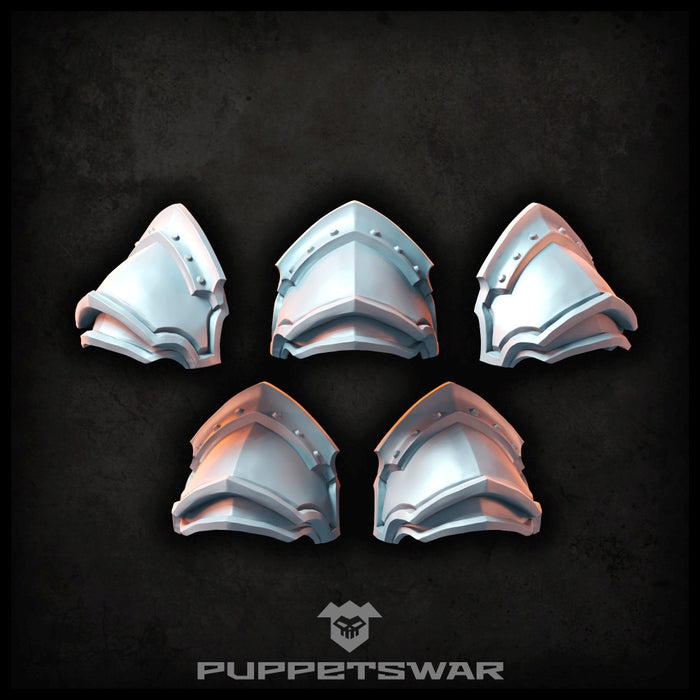 Puppets War H.I. Gothic Shoulder Pads v2 New - Tistaminis