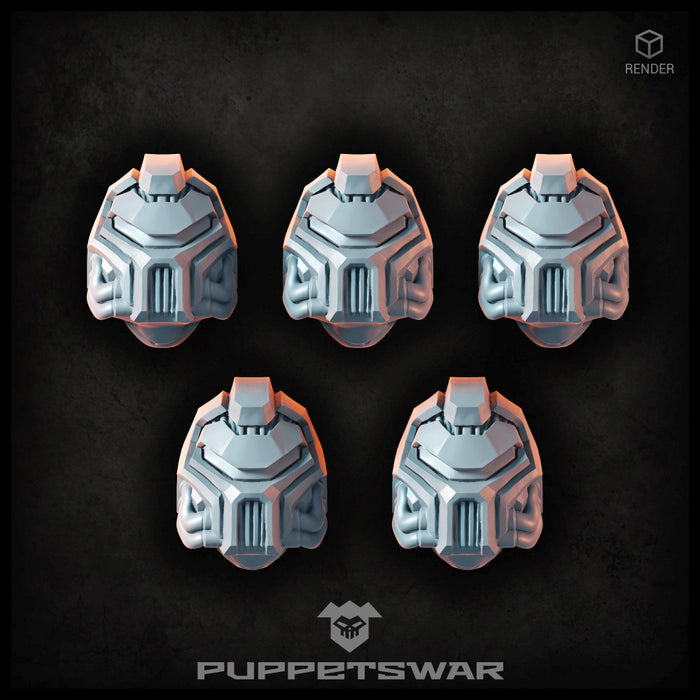 Puppets War Heavy Breacher Helmets v3 New - Tistaminis