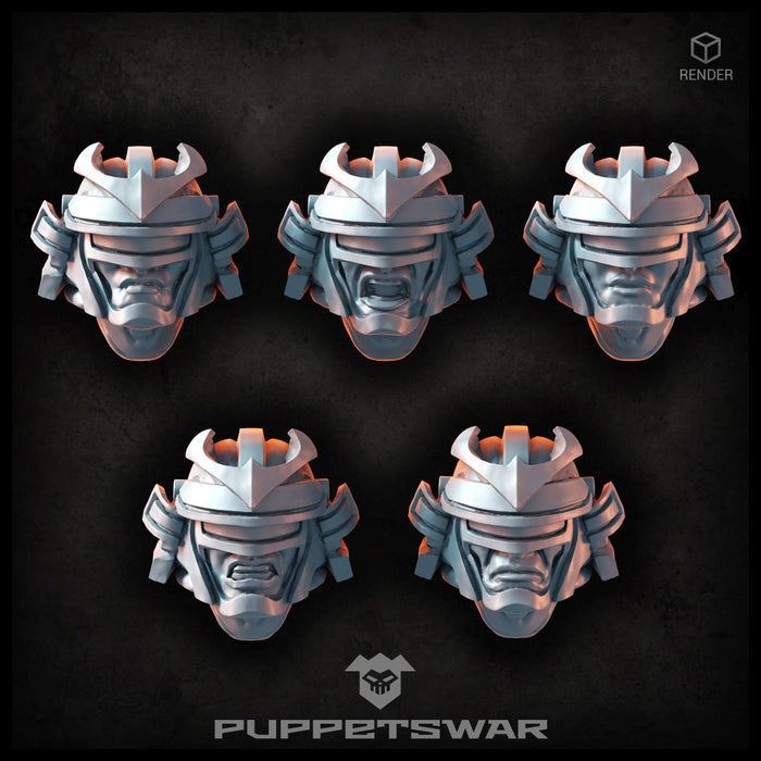 Puppets War Bushi Scout Heads New - Tistaminis