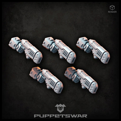 Puppets War Plasma Pistols [right] New - Tistaminis