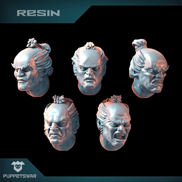 Puppets War Ronin Heads New - Tistaminis