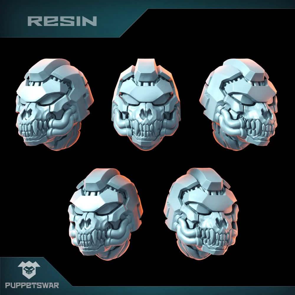 Puppets War Werewolf Helmets