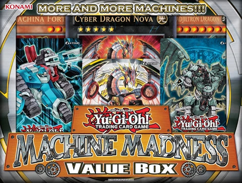 YUGIOH Machine Madness Value Box