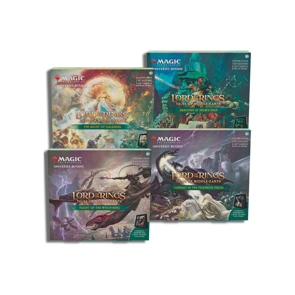 Magic the Gathering Lord of the Rings Holiday Gift Bundle - Set of 4 - Tistaminis