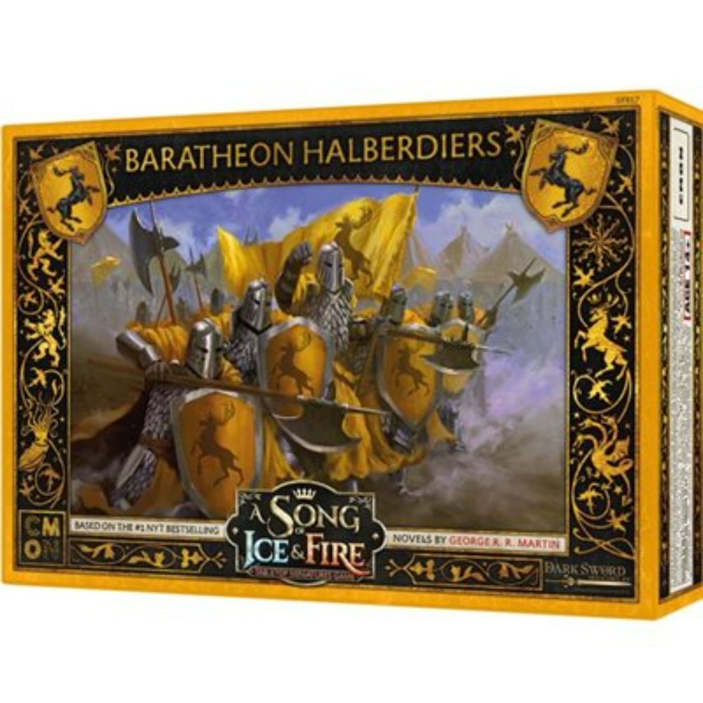 SONG OF ICE AND FIRE BARATHEON HALBERDIERS Q1 2024 Pre-Order - Tistaminis