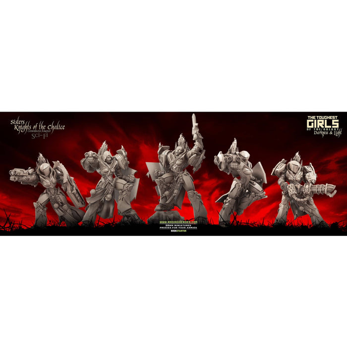 Raging Heroes Knights of the Chalice - Command Group New