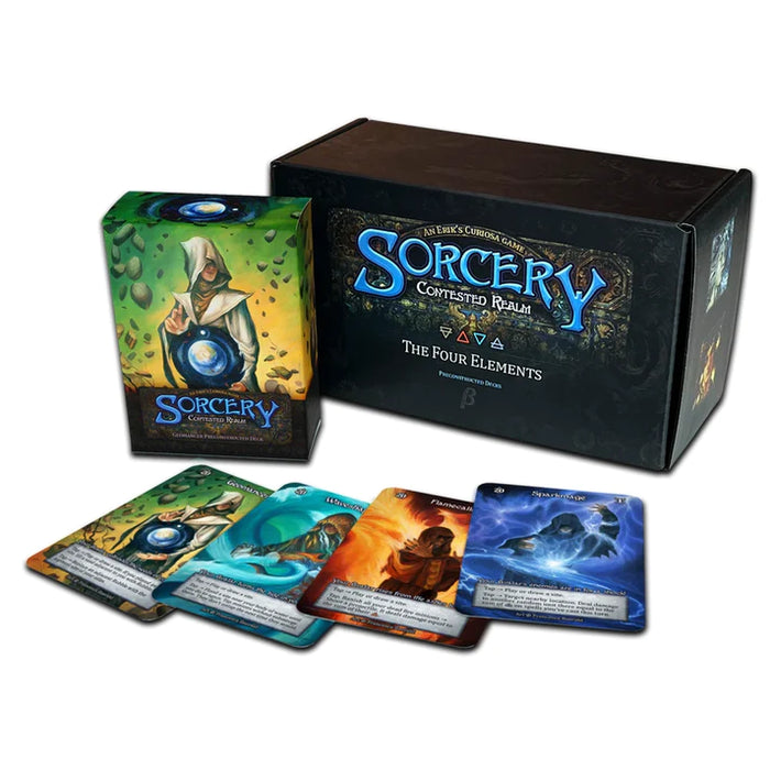 Sorcery: Contested Realm Beta Edition Precon Deck Display (4 Decks) Oct-06 Pre-Order - Tistaminis