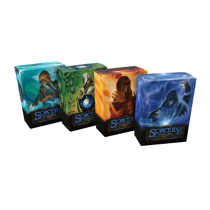 Sorcery: Contested Realm Beta Edition Precon Deck Display (4 Decks) Oct-06 Pre-Order - Tistaminis