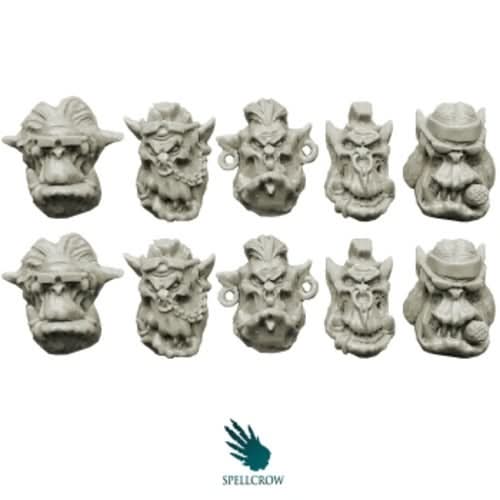 Spellcrow Orcs Bikers Heads