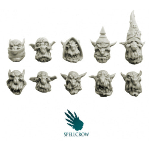 Spellcrow Goblins Heads - Tistaminis