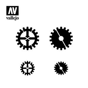 Vallejo GEAR MARKINGS Airbrush Stencil - Tistaminis