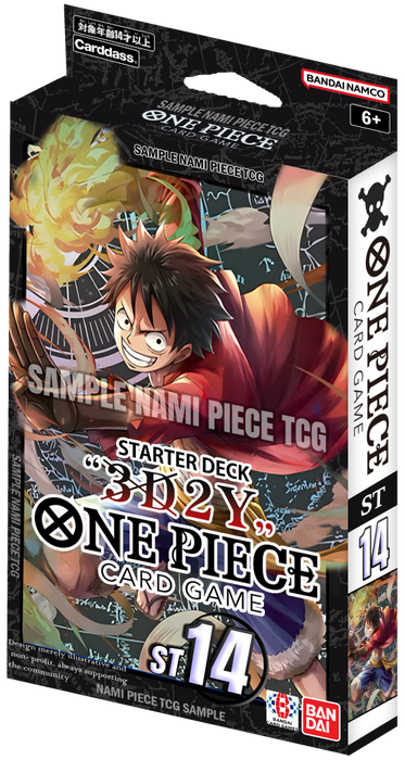 ONE PIECE CG STARTER DECK - 3D2Y