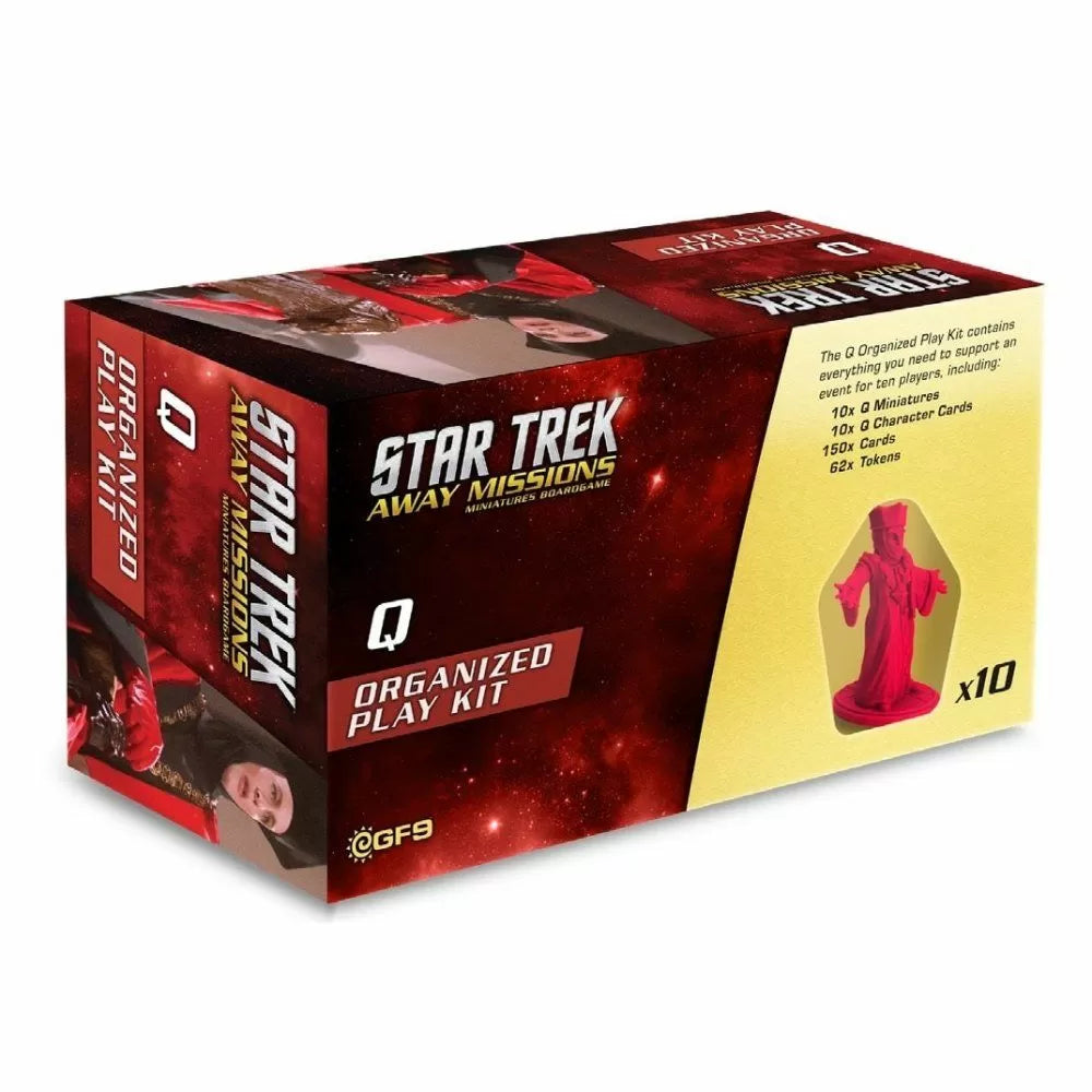 Star Trek Away Missions TNG OP Kit - Q x10 New - Tistaminis