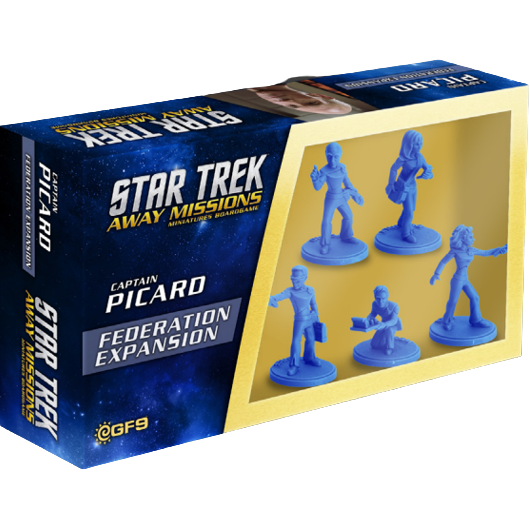 Star Trek Away Missions Federation Away Team: Picard New - Tistaminis