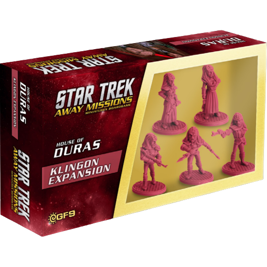Star Trek Away Missions Klingon Away Team: Duras Sisters New - Tistaminis